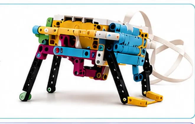 Modelo de referencia de Carrera de saltadores con LEGO Education SPIKE Prime